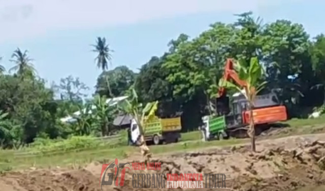 Di Indikasi Ada Bekingan, Tambang Pasir Milik Dg.Raja Berkedok Galian di Komersilkan Keluar Desa