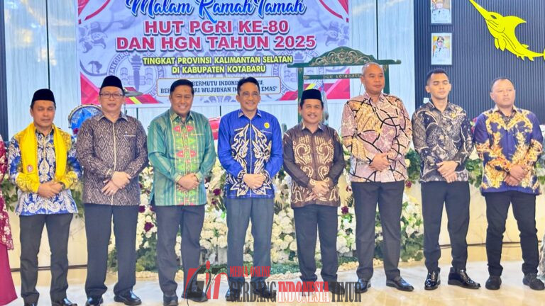 Pemkab Kotabaru Gelar Malam Ramah Tamah HUT PGRI ke-80 dan Hari Guru Nasional 2025 Tingkat Provinsi Kalsel