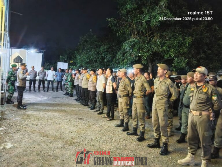 Apel Malam dan Patroli Gabungan, Polsek Bajeng Pastikan Pergantian Tahun Baru 2026 Aman dan Kondusif