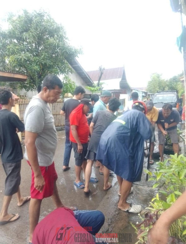 Ketua RT 07/ RW 05 Kaluku Bodoa Kecamatan Tallo Laksanakan Kerja Bakti Perdana Bersama Warga galangan lorong permandian 1.