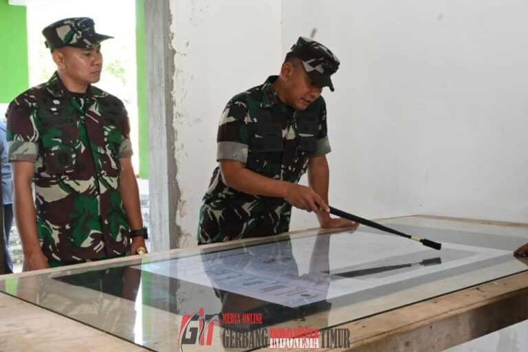 Komitmen Perkuat Pertahanan Wilayah, Pangdam XIV/Hasanuddin Tinjau Pembangunan Kodim Luwu Timur