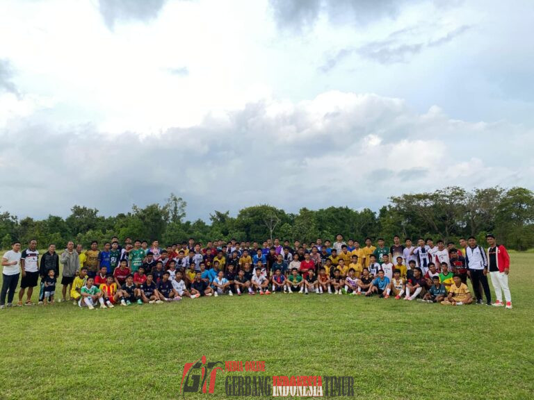 Seleksi Sepak Bola Popda Kotabaru 2026 Digelar di Teluk Aru, Diikuti 120 Peserta