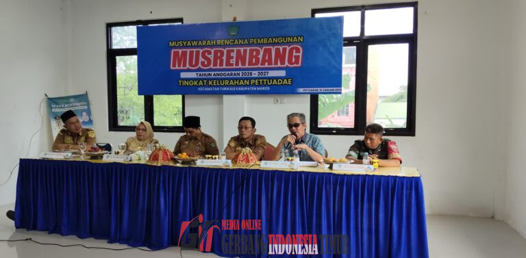 Musrembang Kelurahan Pettuadae 2026. Bahas Pembangunan Dan Peningkatan Kesejahteraan Masyarakat.