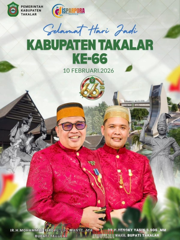 Ribuan Warga Padati Baruga Panrannuangku dalam Hiburan Rakyat Hari Jadi ke-66 Takalar