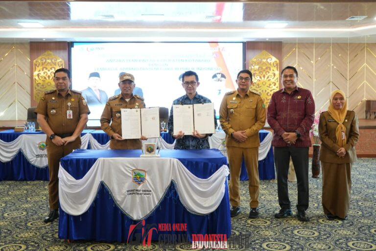 Pemkab Kotabaru Serius Tingkatkan Kompetensi ASN, MoU dengan LAN RI Ditandatangani