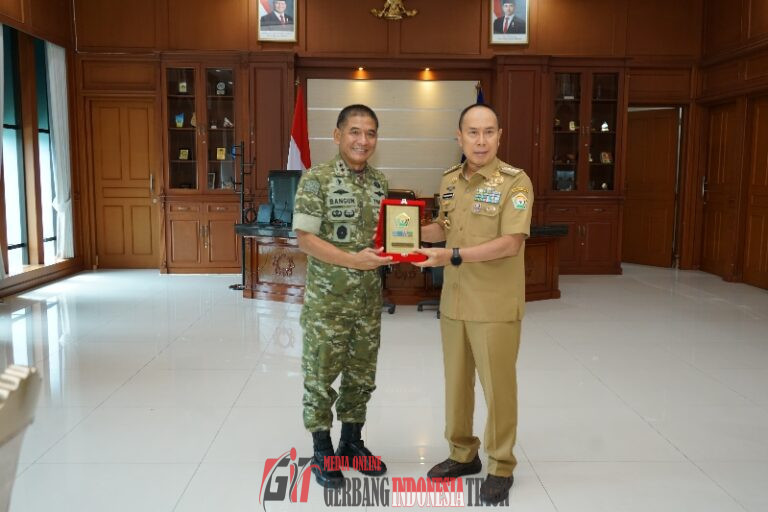 Pangdam XIV/Hasanuddin Sambangi Gubernur Sultra, Perkuat Kolaborasi untuk Keamanan dan Pembangunan Daerah