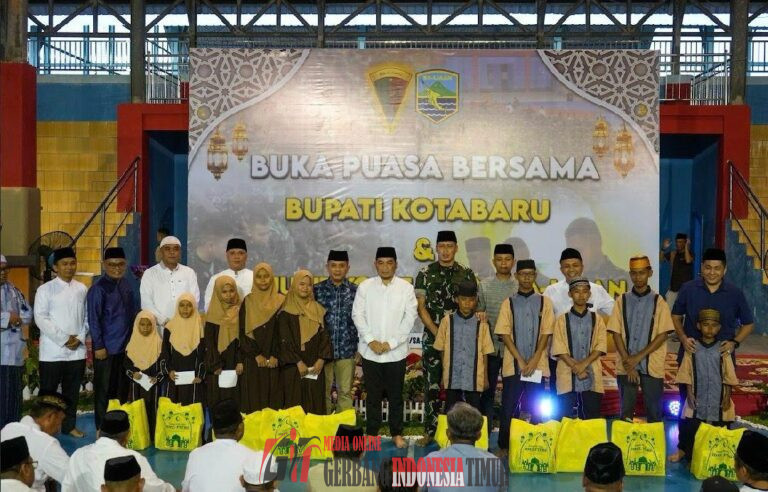 Pemkab Kotabaru dan Yonif TP 884/Sa-ijaan Pererat Hubungan Melalui Buka Puasa Bersama