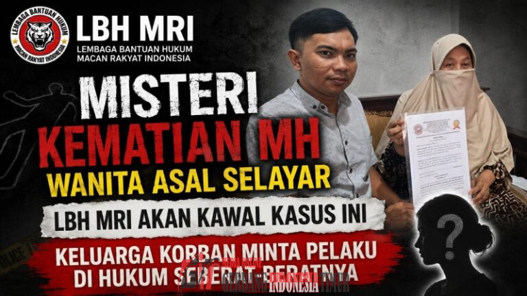 Wanita Tewas di Hotel Makassar Diduga Korban di cekoki Obat, LBH MRI Bongkar Fakta Baru