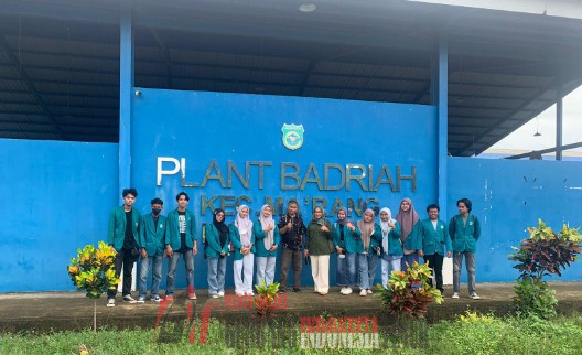 Praktikum MK Bioremediasi, RDF Plant Badriah Jadi Laboratorium Lapangan Mahasiswa Agroteknologi FAPERTAHUT UMMA.