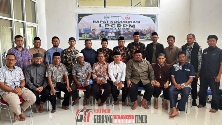 Lembaga Pengembangan Cabang Ranting Dan Pengembang Masjid Maros Selenggarakan Rapat Koordinasi.