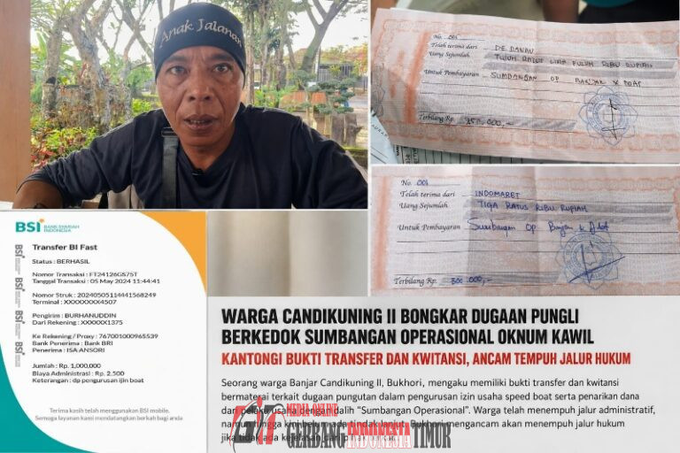 Warga Candikuning II Bongkar Dugaan Pungli Berkedok Sumbangan Operasional Oknum Kawil Kantongi Bukti Transfer dan Kwitansi Ancam Tempuh Jalur Hukum