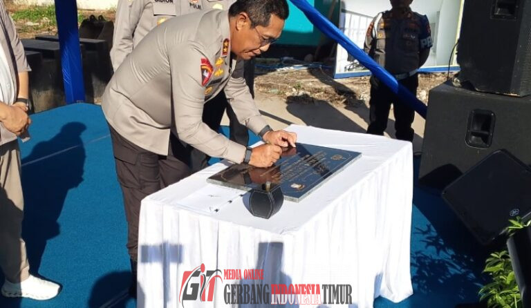 Kapolda Sulawesi Selatan Irjen Pol Djuhandhani Rahardjo Puro, Resmikan Peletakkan Baru Pertama Gedung Pelayanan BPKB Prototype Tipe, Menelan Anggaran 39 M