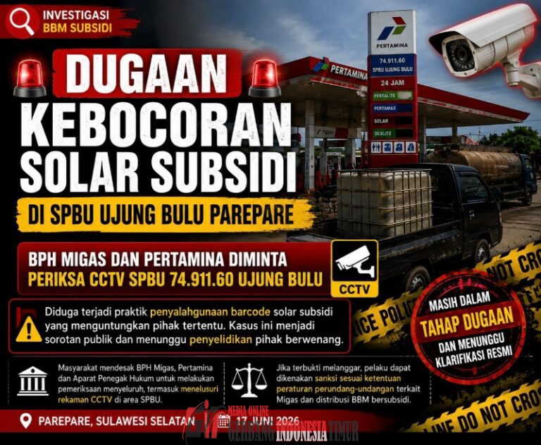 Skandal Solar Subsidi di SPBU 74.911.60, Parepare Ujung Bulu diDuga Jual Beli Barcode Disorot Publik