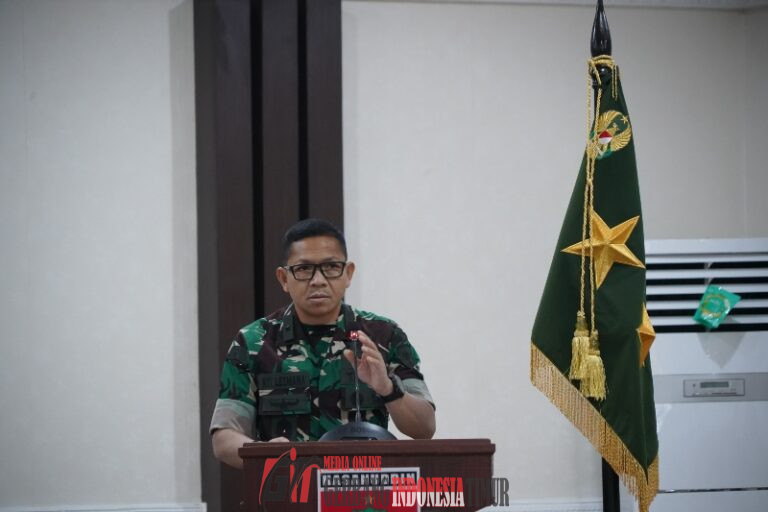 Kasdam XIV/Hsn Matangkan TMMD ke-129, Siapkan Program Berkualitas dan Raih Prestasi Nasional