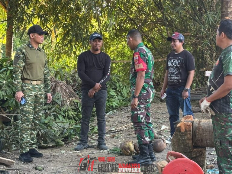 Dandim 1421/Pangkep Tinjau Progres Pembangunan Jembatan Gantung dan Jembatan Beton Garuda, Dorong Konektivitas dan Pertumbuhan Ekonomi Warga
