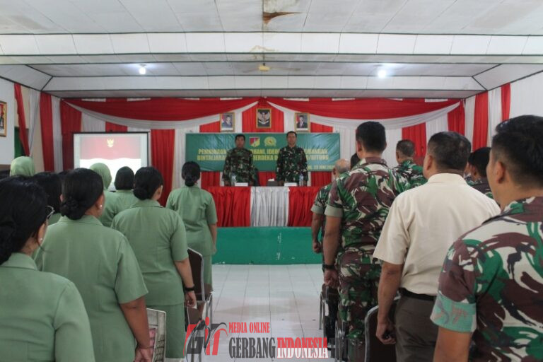 Bangun Karakter Prajurit Berintegritas, Kodam XIII/Merdeka Gelar Pembinaan Mental dan Kejuangan di Kodim 1310/ Bitung