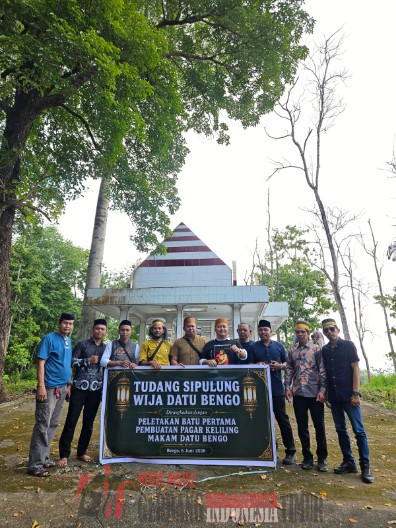 Wija Datu Bengo Gelar Temu Kangen Tudang Sipulung Dan Peletakan Batu Pertama Pembangunan Pagar Makam Datu Bengo.