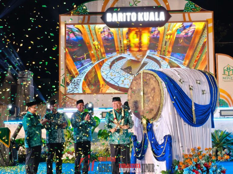 Hadiri Pembukaan MTQ Nasional ke-XXXVII Tingkat Provinsi Kal-Sel, Pemkab Kotabaru Optimistis Tingkatkan Prestasi Kafilah