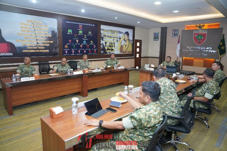 Pangdam XIV/Hsn Ikuti Pengesahan Doktrin TNI Tridek, Perkuat Transformasi Menuju TNI Modern