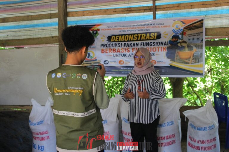 Hilirisasi Riset Unhas Hadir di Bone, Tim Mannennungeng dan PPMU-PPUPIK Unhas Gelar Pelatihan Pakan Fitobiotik untuk Perkuat Kapasitas Peternak