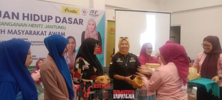 Srikandi APPI kota Makassar Hadir Dalam Pelatihan BHD Penanganan Henti Jantung yang Diadakan oleh KICI Makassar