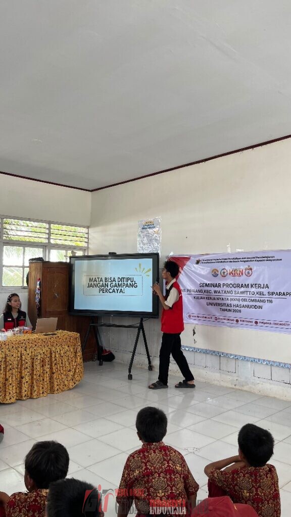Dari Permainan Menjadi Pembelajaran, Mahasiswa KKN Unhas Kenalkan Mitigasi Bencana melalui Monopoli Kebencanaan di SD Negeri 174 Pinrang