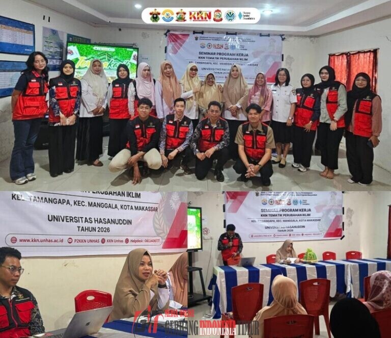 Lewat “Tamangapa Beraksi” Mahasiswa KKN Unhas Ajak Warga Kelola Sampah dan Jaga Lingkungan