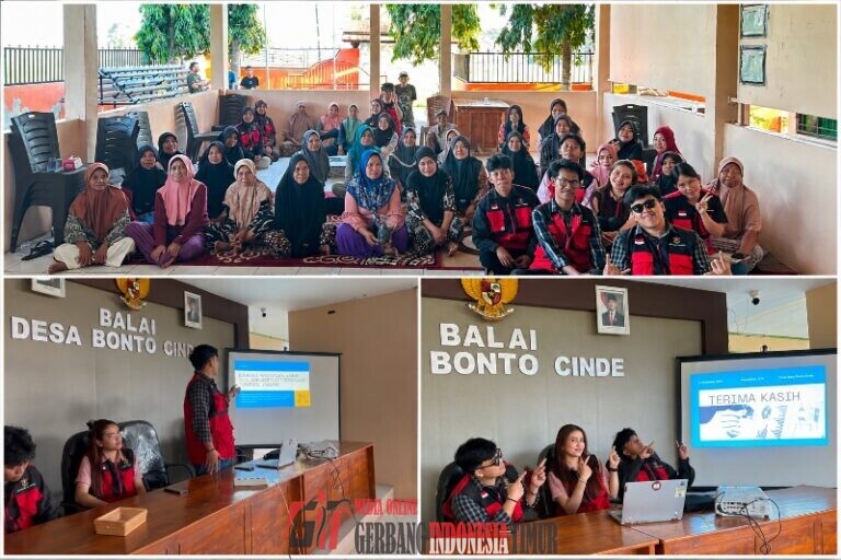 Mahasiswa KKN Tematik Gelombang 116 UNHAS Lakukan Edukasi Penentuan Harga Jual Arang Briket Limbah Tongkol Jagung di Desa Bonto Cinde
