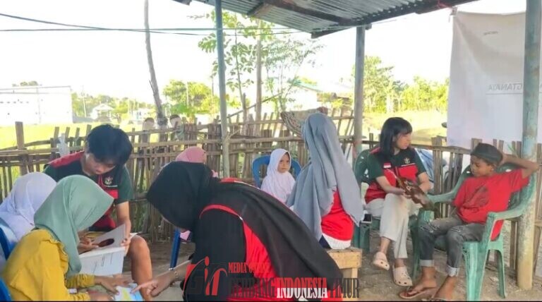Mahasiswa KKNT-Literasi Gelombang 116 Unhas Gelar Kunjungan Literasi di Taman Baca Desa Balangtanaya