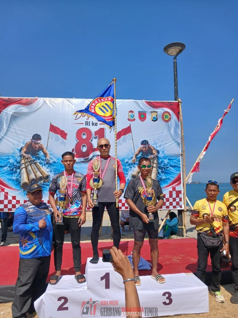 Tempur di Laut, Naik Podium! Atlet Pentathlon Kodam XIV/Hsn Raih Prestasi Gemilang