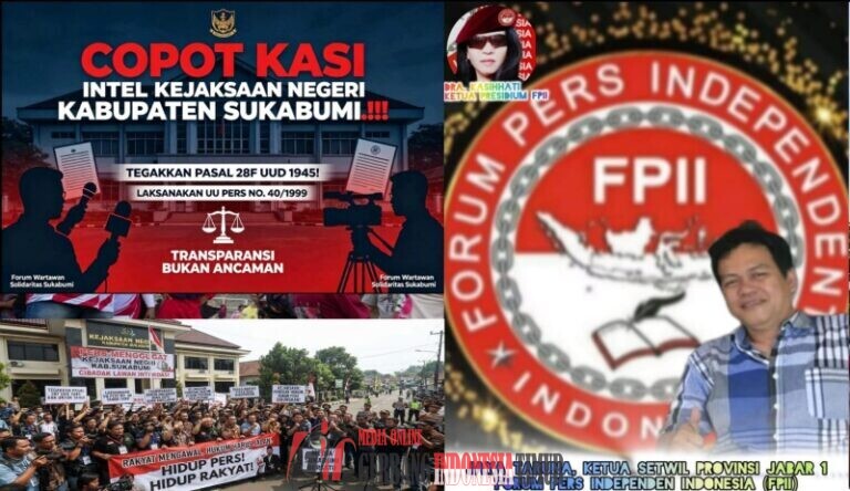 Ketua FPII Jabar Soroti Kejari Sukabumi: Pengkotak-kotakan Media Bentuk Pembatasan Kemerdekaan Pers
