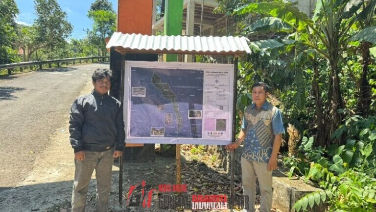 Mahasiswa KKN-T Unhas 116 Hadirkan Peta Administrasi Desa Kampala