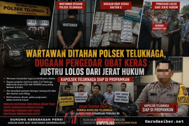 Buntut Penahanan Wartawan, Pembatasan Hak Kunjungan Hingga Dugaan Intimidasi Oknum, Kini Kapolsek Teluknaga Akan Propamkan