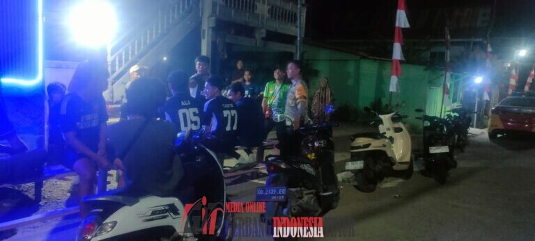 Antisipasi Laka Lantas dan Tindak Kriminalitas, Polsek Mandalle Intensifkan Patroli malam