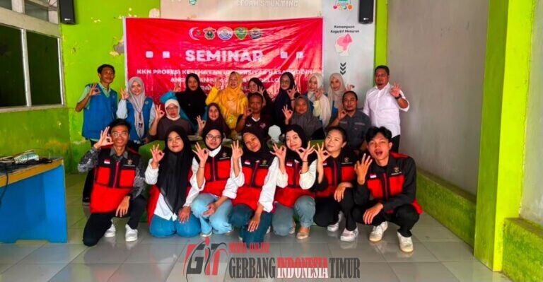 KKN Kesehatan Unhas Gelar Seminar Hasil dan Berpamitan dengan Perangkat Desa Madello