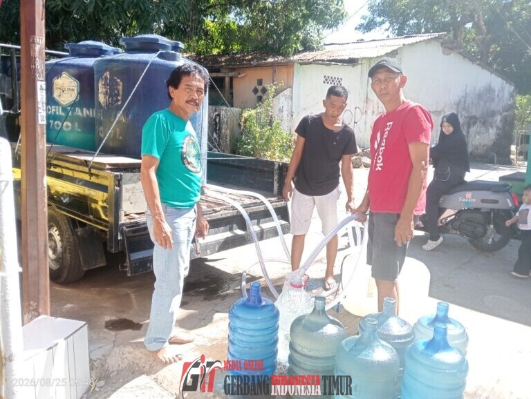 Gerak Cepat PDAM Maros Salurkan Bantuan Air Bersih untuk Warga Cipta Mandai Indah.