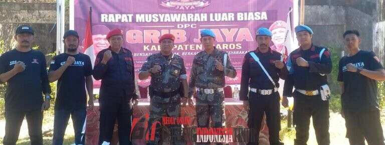 Pengurus DPC GRIB JAYA Maros Tetapkan Irwan Jaya DM sebagai Nakhoda Secara Aklamasi.