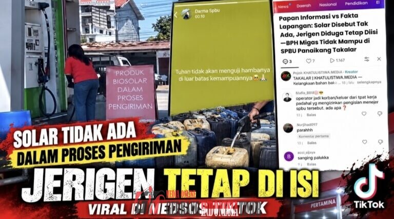 Viral di TikTok! Dugaan BBM Subsidi di SPBU Panaikang Takalar, Eks Operator DM Disorot: Siapa yang Menyuru