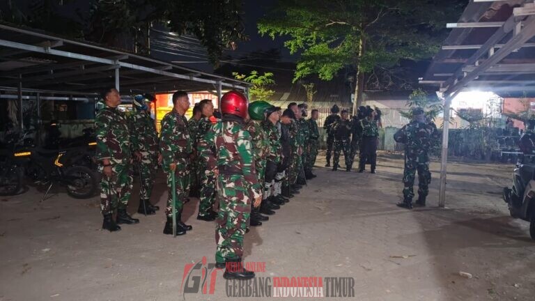 Barabarayya Kembali Diguncang Tawuran Antar Warga, Kodim 1408/Makassar Kerahkan 50 Personel Bubarkan Massa