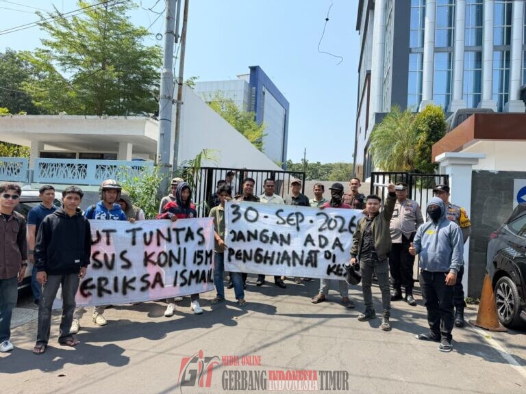 APAK–GRH Kembali Gelar Aksi di Kejari Makassar, Ishadul Desak Ketua KONI Ismail Segera Diperiksa
