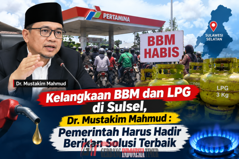 Kelangkaan BBM dan LPG di Sulsel, Dr. Mustakim Mahmud : Pemerintah Harus Hadir Berikan Solusi Terbaik