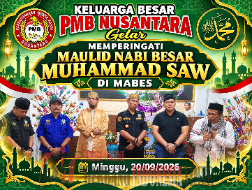 PMBN GELAR PERINGATAN MAULID NABI MUHAMMAD SAW 1448 H DI MAKASSAR, PERKUAT PERSAUDARAAN DAN KETELADANAN