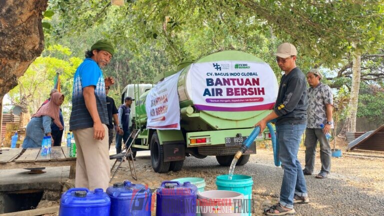 Di Tengah Kekeringan Kemarau Panjang CV. Bagus Indo Global Hadir Membantu Warga dengan Distribusi Air Bersih