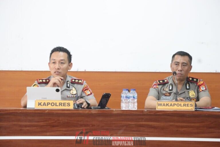Tindak Lanjuti Commander Wish Kapolri dan Kapolda Sulsel, Kapolres Maros Berikan Arahan kepada Jajaran.