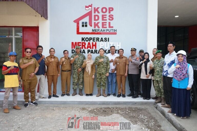 Dandim 1409/Gowa Dampingi Kasdam XIV/Hsn Verifikasi Koperasi Desa Merah Putih di Kabupaten Gowa