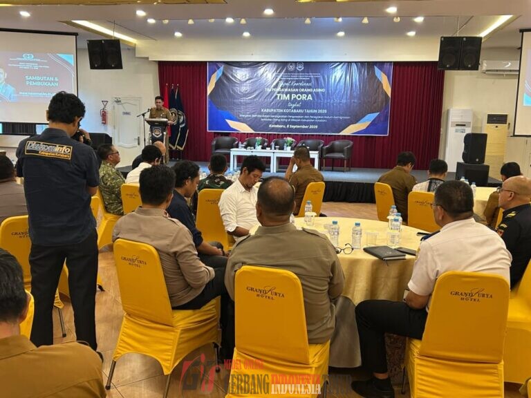Rakor TIMPORA 2026, Kotabaru Perkuat Pengawasan dan Penegakan Hukum Keimigrasian