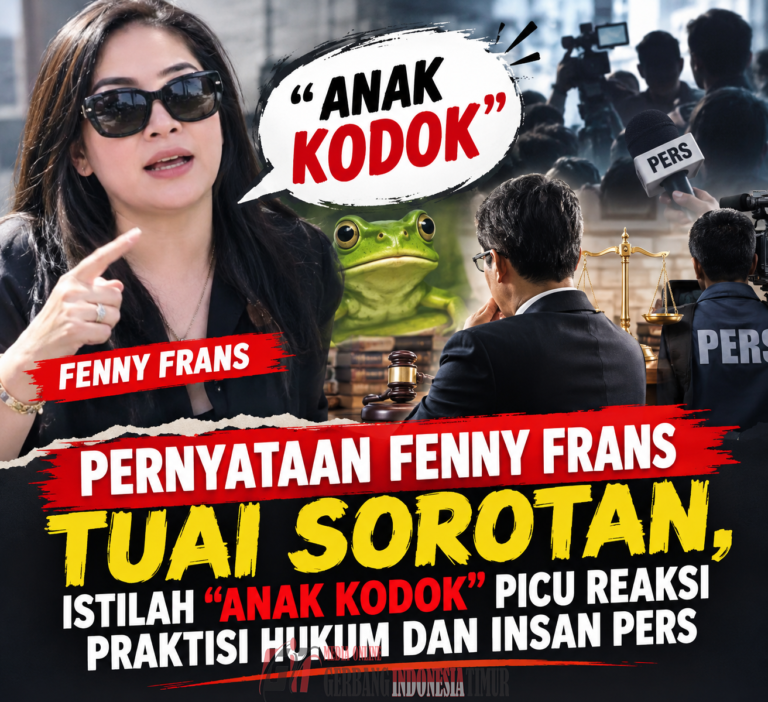 Pernyataan Fenny Frans Tuai Sorotan, Istilah “Anak Kodok” Picu Reaksi Praktisi Hukum dan Insan Pers