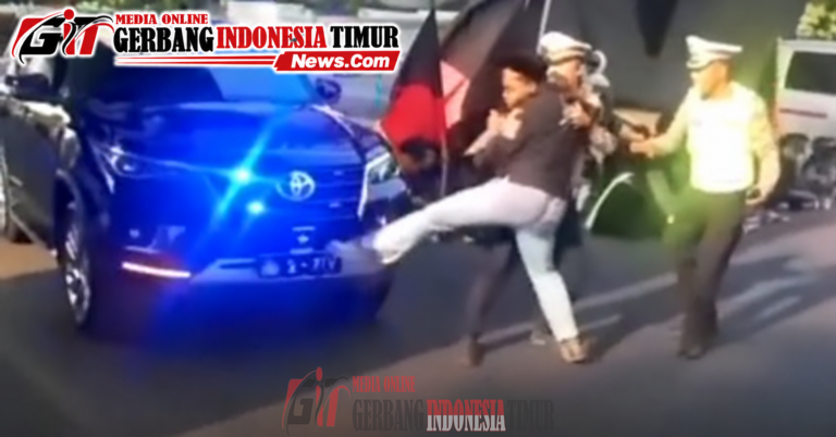 Wakapolda Sulsel Sempat Dihadang Demonstran di Flyover Pettarani, Situasi Makassar Jadi Sorotan